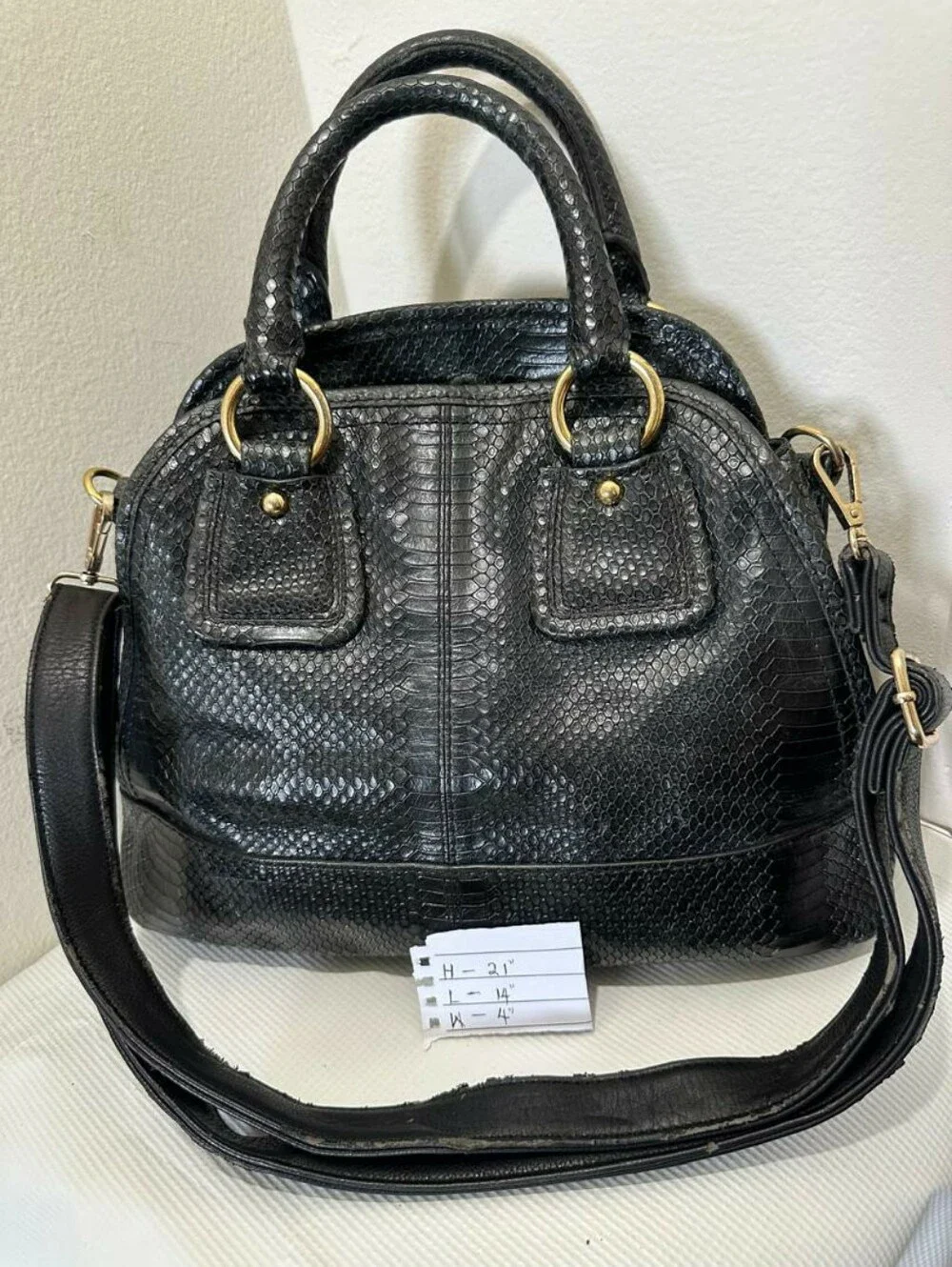 Talbots Animal Print Satchel/Top Handle Bag Handbags & Bags for Women